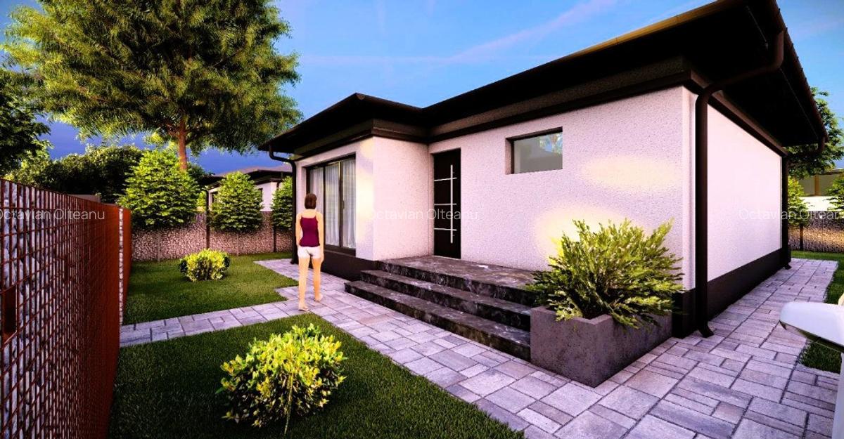 Casa Individuala | 1 Nivel | 3 camere | Incalzire prin pardoseala - 3