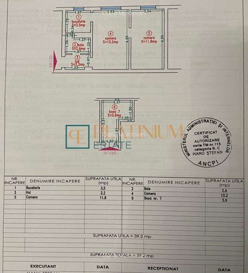 P4590 Apartament cu 2 camere, zona Dacia - 11