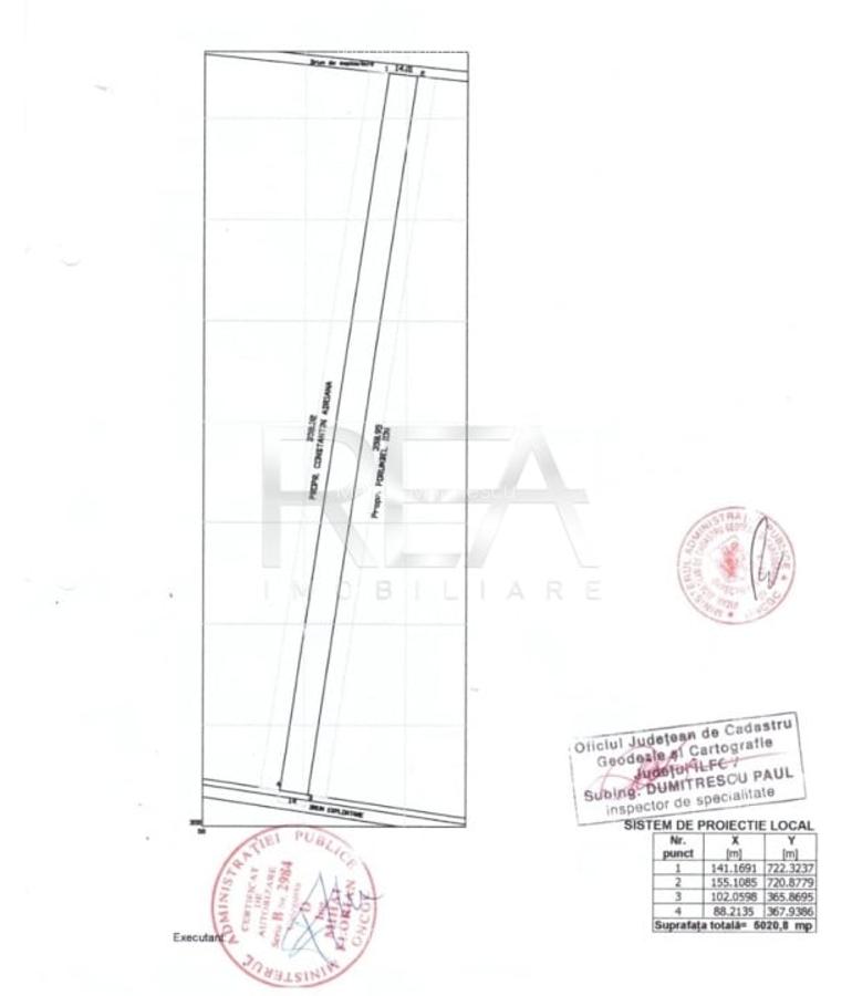 Teren pretabil constructii industriale Drum intre Tarlale - 1
