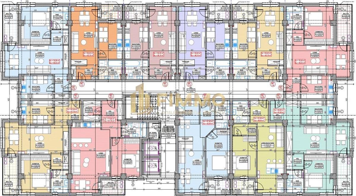 Apartamente tip 2.1 | 61mp | Bloc nou | Traian Vuia | ID:1133 - 4