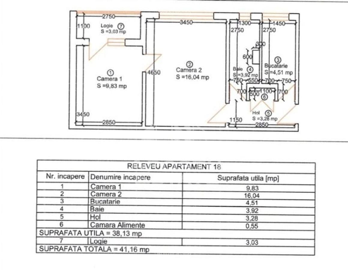 Apartament cu 2 camere semidecomandat, mobilat în Șagului - 10