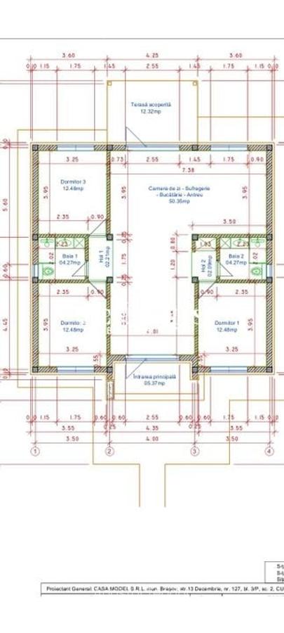 Casa Sanpetru la Cheie/ Predare 2026-205.000 euro Tva inclus - 14