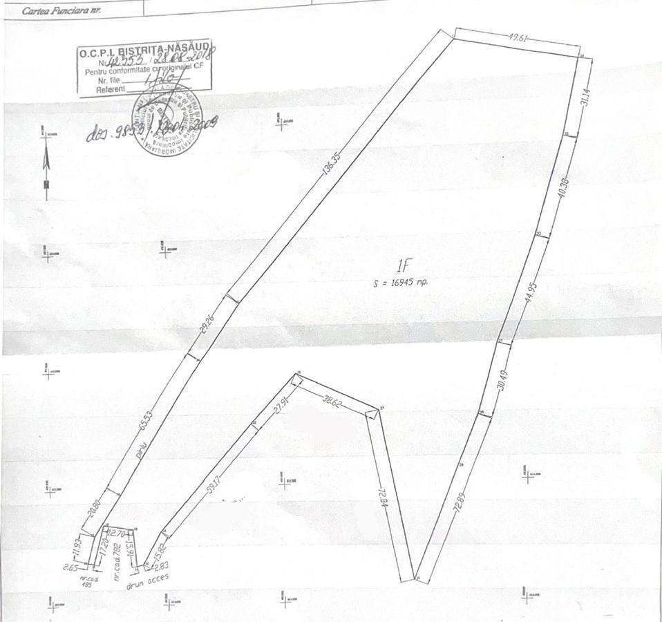 Colibita, Bistrita - Nasaud, vanzare teren 16.950 mp - 1