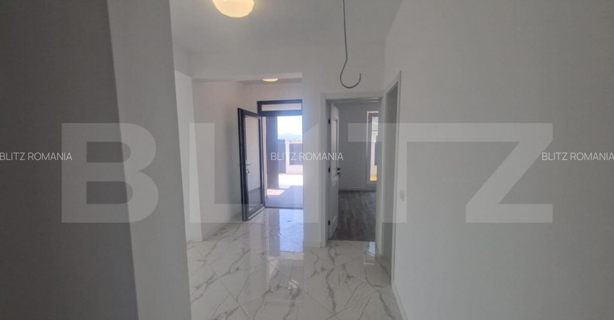 Casa noua Cristian-Rasnov , Parter , 2 bai 4 camere , teren - 16