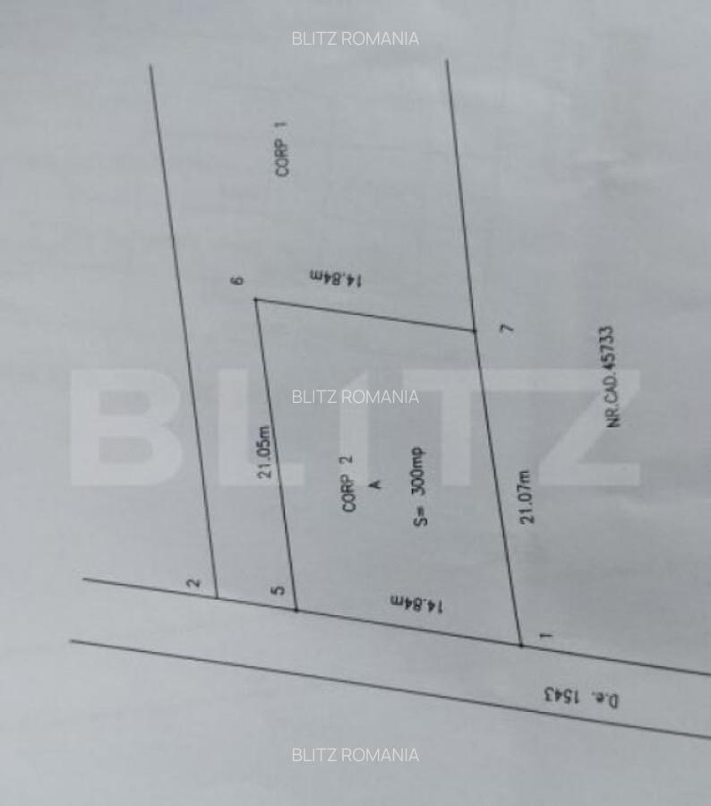 Teren intravilan, 811 mp, zona Jieni - 2