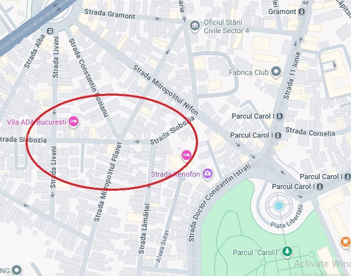 Parcul Carol, singur curte, teren 475 mp/deschidere 20 ml, casa demolabila - 1 Parcul Carol, singur curte, teren 475 mp/deschidere 20 ml, casa demolabila - 1