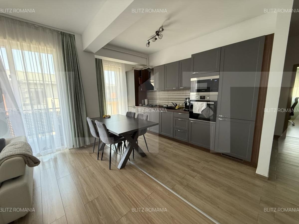 Apartament cu 3 camere, finisat si mobilat, 71 mp, Intrare Giroc, loc de parcare - 5