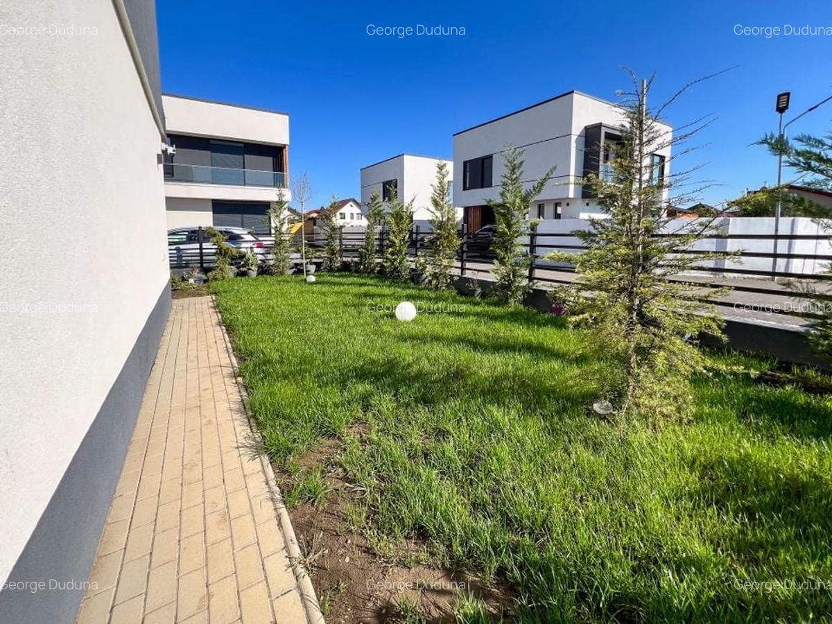 Vilă individuală elegantă, complet mobilată și utilată, lângă parcul și pădurea din Corbeanca - 37