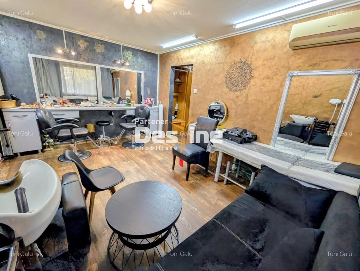 Spatiu comercial Apartament 2 camere 48 mp renovat complet utilat salon Podu Ros - 1