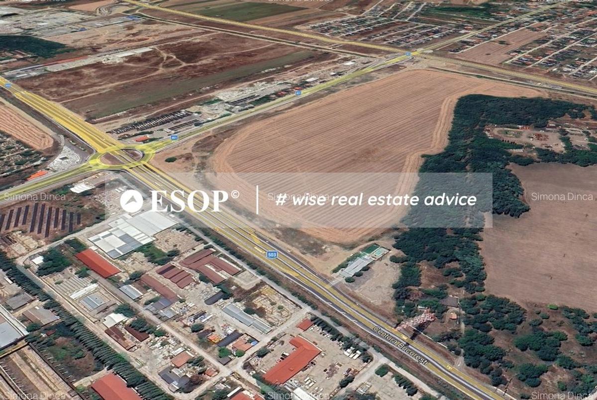 Teren industrial, 7,7ha, Popesti-Leordeni, metrou T Arghezi- ID 13855 - 2