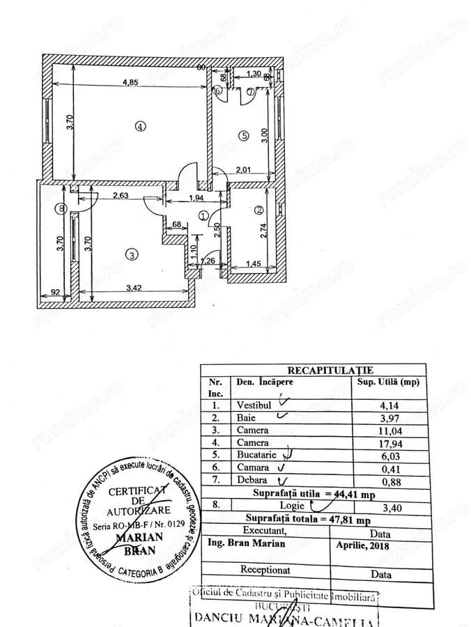 Inchiriere apartament 2 camere Ultracentral Sala Palatului - 6