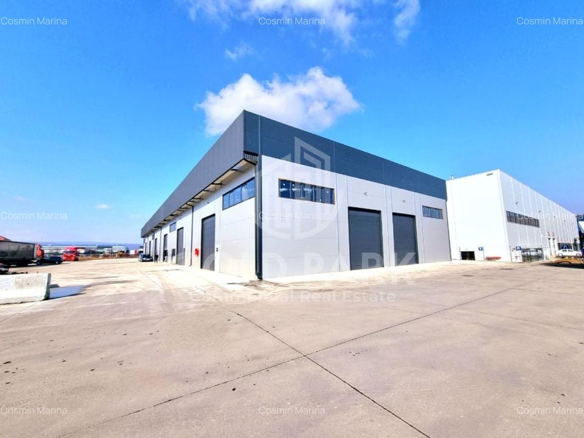 Spatiu Industrial-HALA NOUA/MODERNA-Zona Autostrazii- Curte Betonata - 1
