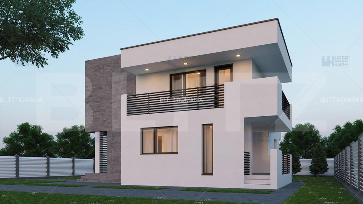 Casa individuala, 113 mp, 603 mp teren, Mera - 3