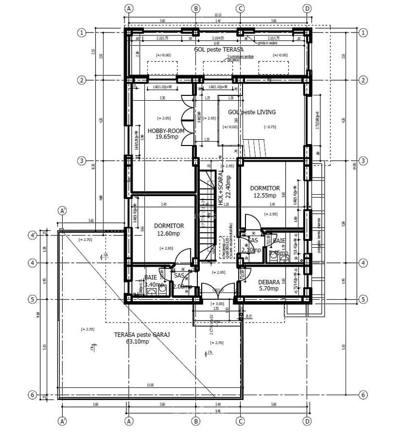 Vilă individuală exclusivistă, 5 camere 300mpu, teren 900mp, pădure Balotești - 10