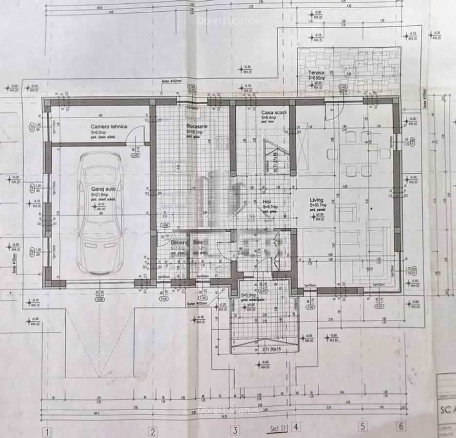 Casa individuala cu teren de 693 mp/CF. - 5