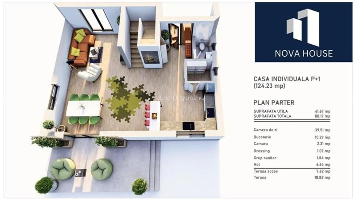 Descopera eleganta unui nou inceput: Casa la cheie in Nova Residence Sanpetru, B - 12