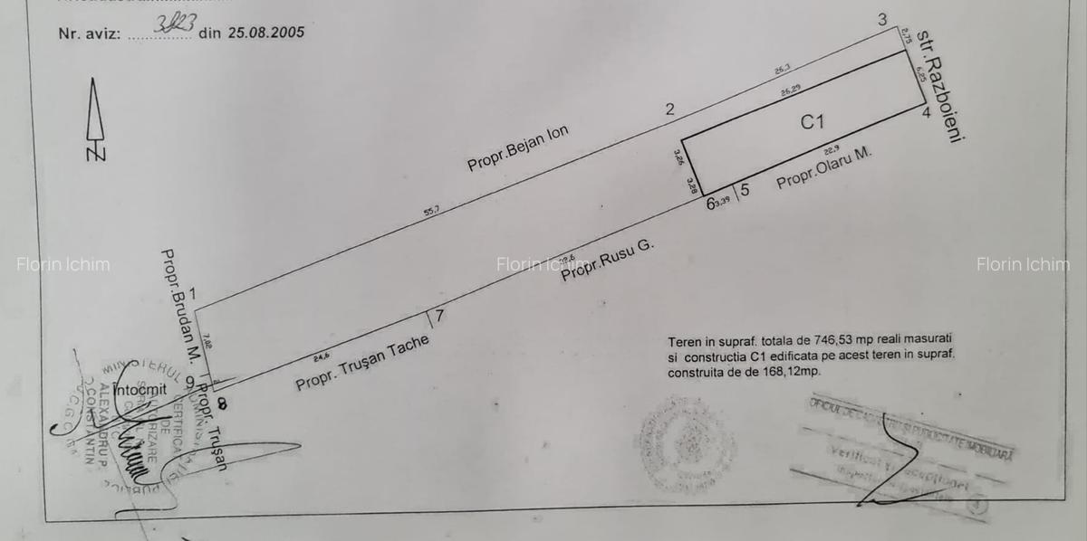 Vanzare proprietate, in Galati, langa Spitalul Militar, sup.teren 712mp - 14