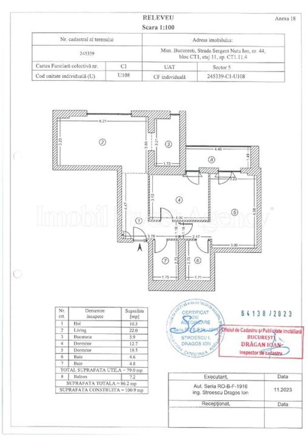 Apartament cu 3 Camere in One Cotroceni Park - 13