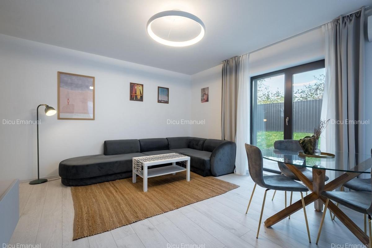 Pipera  stradal apartament 3 camere cu curte superba - 1