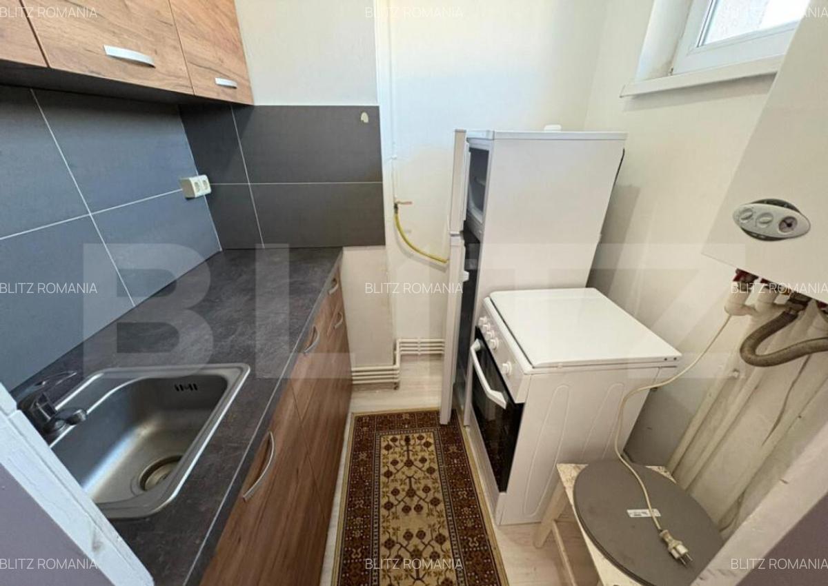 2 camere mobilat, 30 mp, centrala gata de mutat, zona - 3