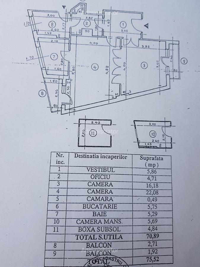 Apartament cu vedere superba spre Palatul Cotroceni - 9