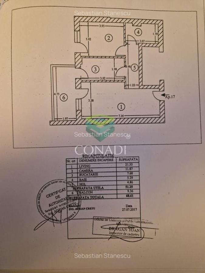 Apartament 2camere de inchiriat in Aviatiei - City Point - 15