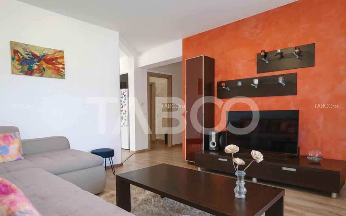 Apartament mobilat utilat 63 mpu 3 camere 2 balcoane Selimba - 3