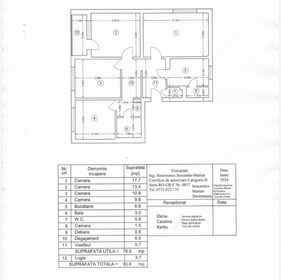 Vanzare apartament 4 camere Drumul Taberei Raul Doamnei - 1