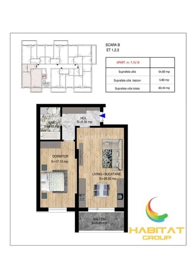 Theodor Pallady - 2 camere, 60.4 mp, metrou Nicolae Teclu - 3 Theodor Pallady - 2 camere, 60.4 mp, metrou Nicolae Teclu - 3