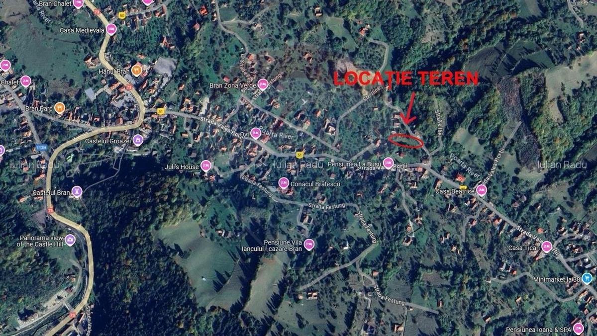 Comision 0% | Teren intravilan 1.890 mp | Bran | Zona Valea Portii - 7