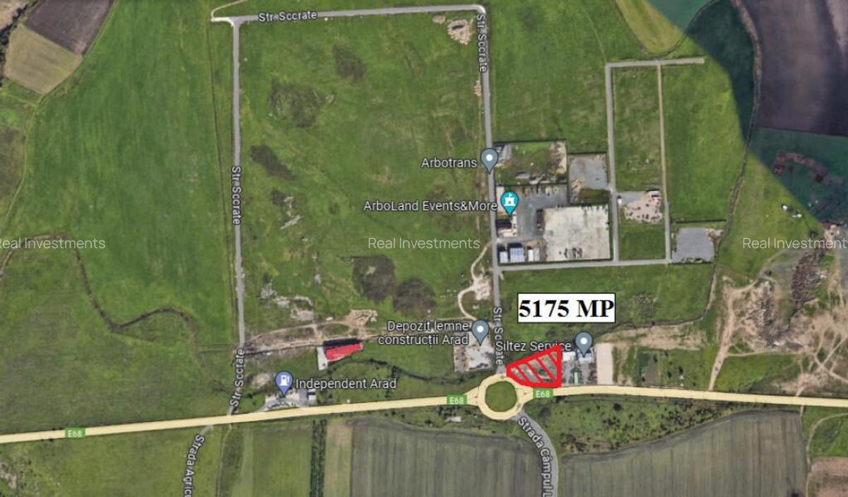 Teren 5175 MP zona Industriala Nord - ID : RH-39889-property - 1