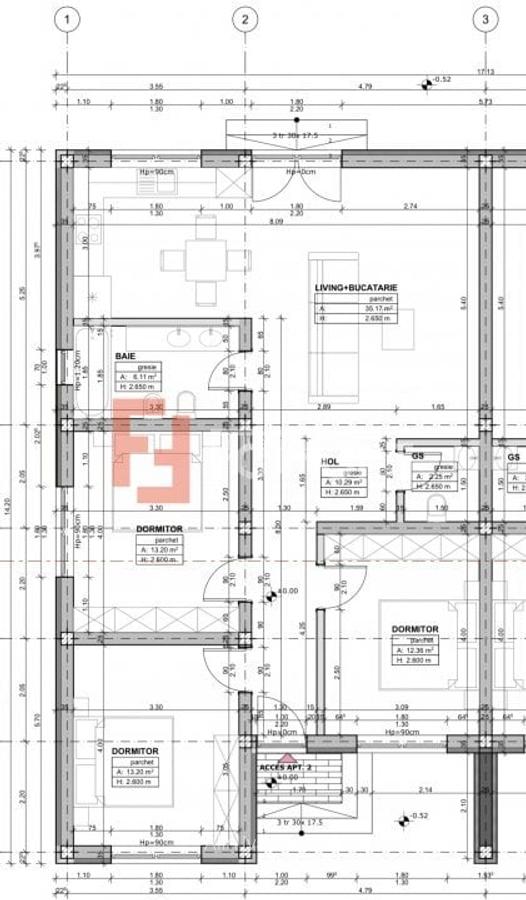 Duplex cu 4 camere, Pozitie excelenta - Mosnita Noua, cele 4 benzi - 2