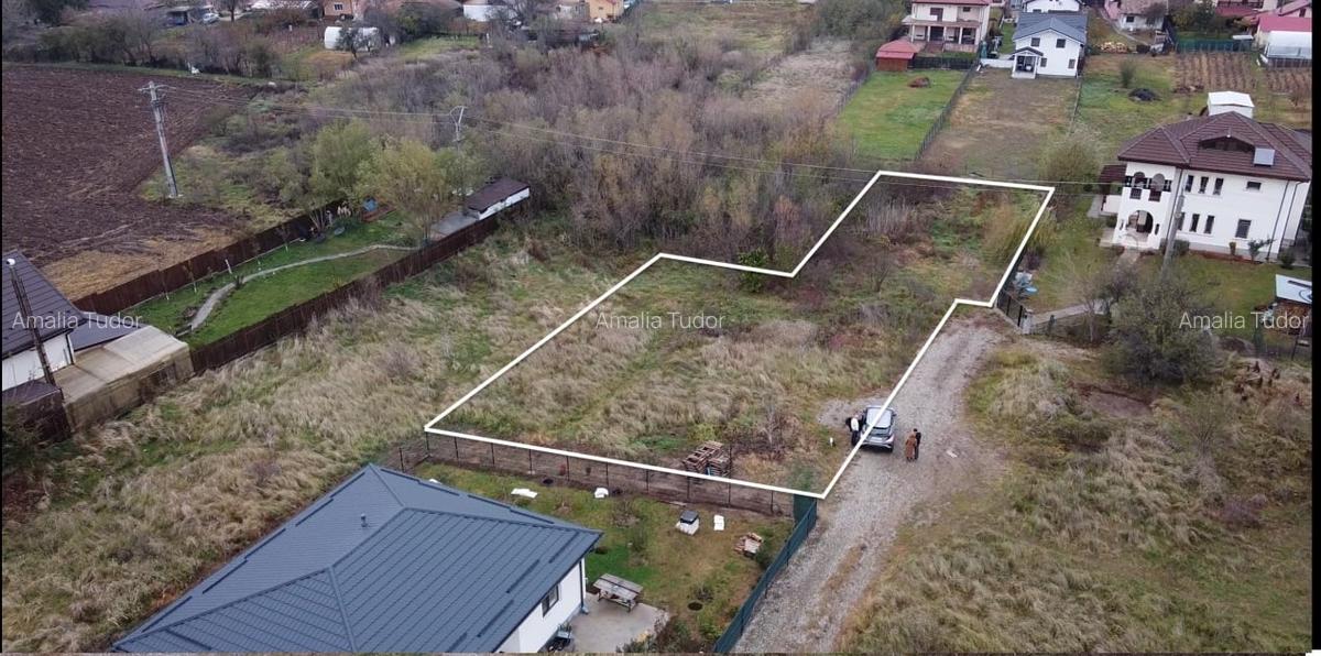Loc de casa cu utilitati, 944mp cu 29m deschidere, Ciofliceni - Snagov! - 2