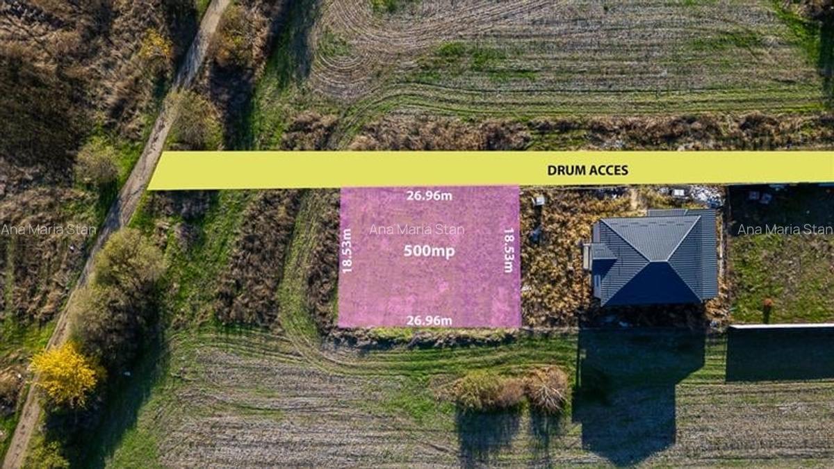 MAGURELE - DUMITRANA,TEREN INTRAVILAN 500 MP,DESCHIDERE 27 M,STB 6 MINUTE - 6