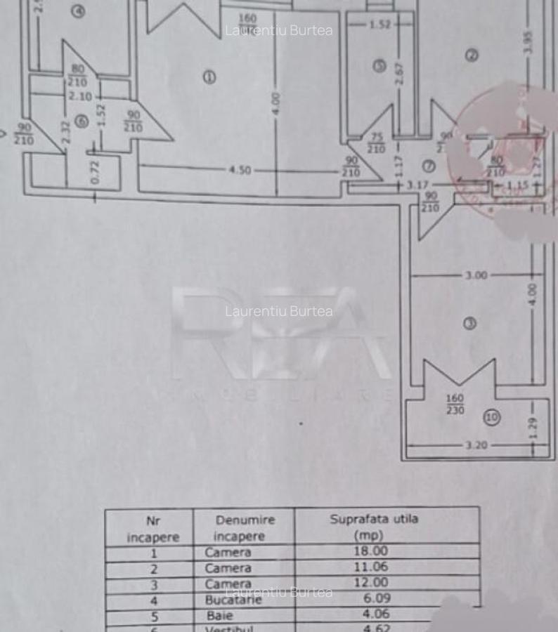 3 camere 5/9, zona Uverturii-Teatrul Masca - 3
