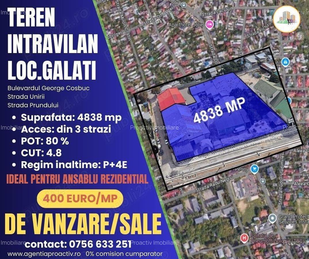 Proprietate ideala pentru ansamblu rezidential comercial, suprafata 4838 mp. - 8