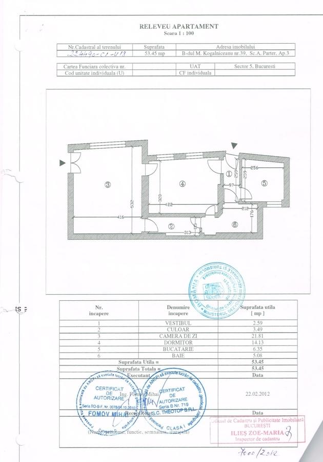 M. Kogalniceanu ap. 2 cam. langa Facultatea de Drept pentru locuit/ birouri - 5
