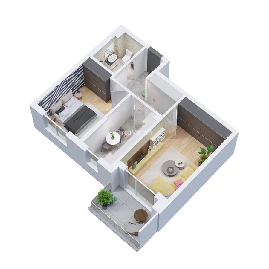 Apartament cu 2 camere decomandat în Prelungirea Ghencea - 4