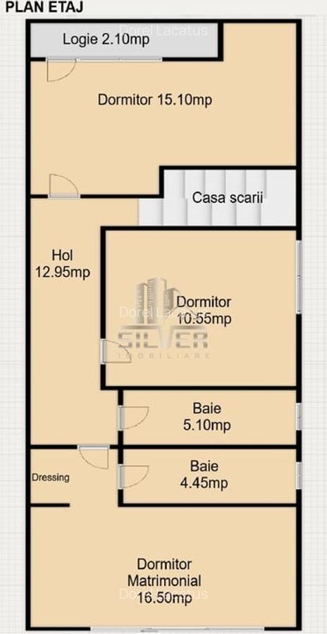 Casa moderna de tip Duplex cu Panorama asupra Clujului in cartier Iris - 12