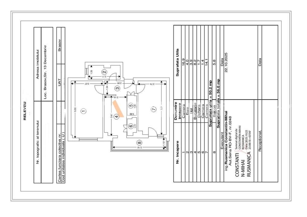 Apartament decomandat Centru Civic - Onix - 9