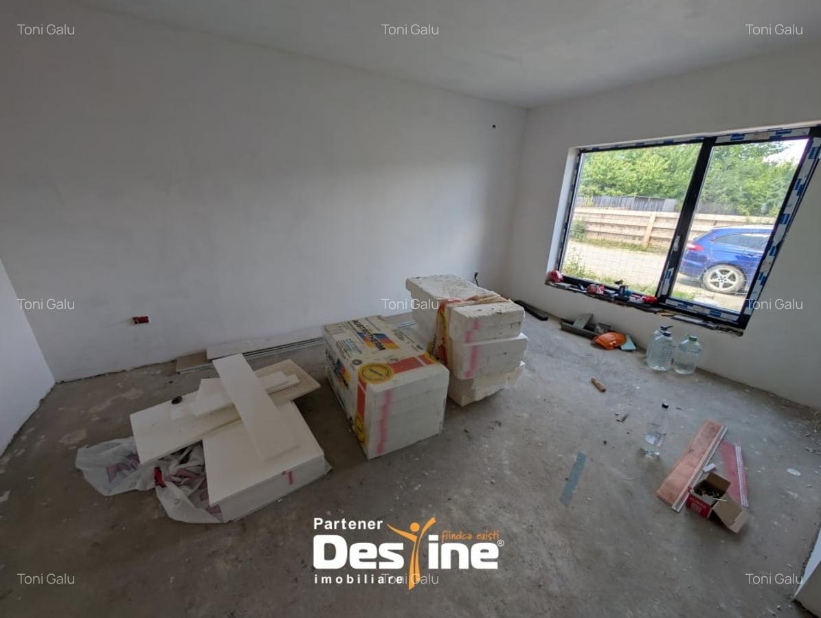 Casa plan parter 3 camere 90 mp + 500 mp teren, finisaje de calitate - 3