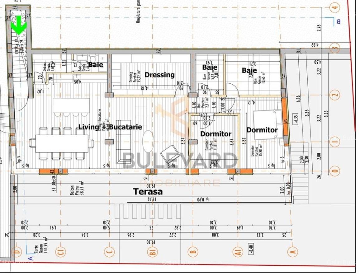 Apartament exclusivist, curte individuala, parcare acoperita, zona Europa - 20