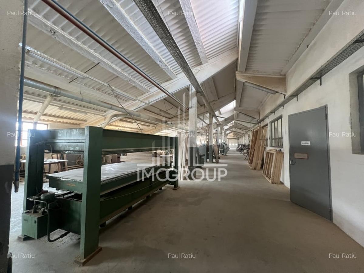 Hala productie 1600 mp - fosta tamplarie lemn, utilata, exaustare + centrala - 16