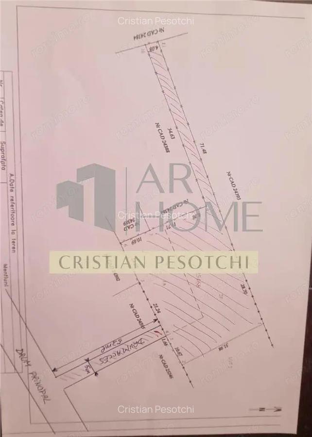 Vanzare teren intravilan 2054 mp, Comuna Plopu - 1