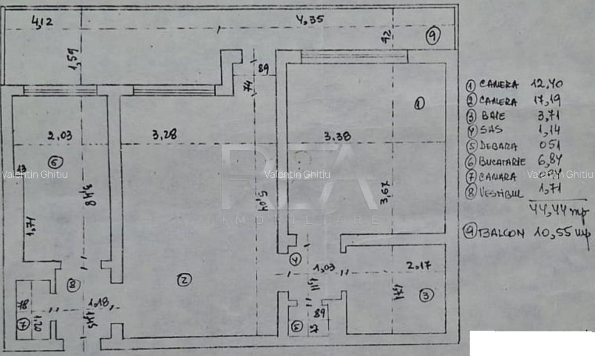 2 camere - Ștefan cel Mare - decomandat - metrou - 1