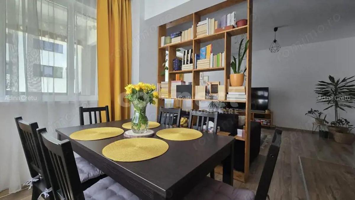 Apartament de 3 camere, 2 dormitoare, 2 bai, logie, mobilat si utilat. - 5