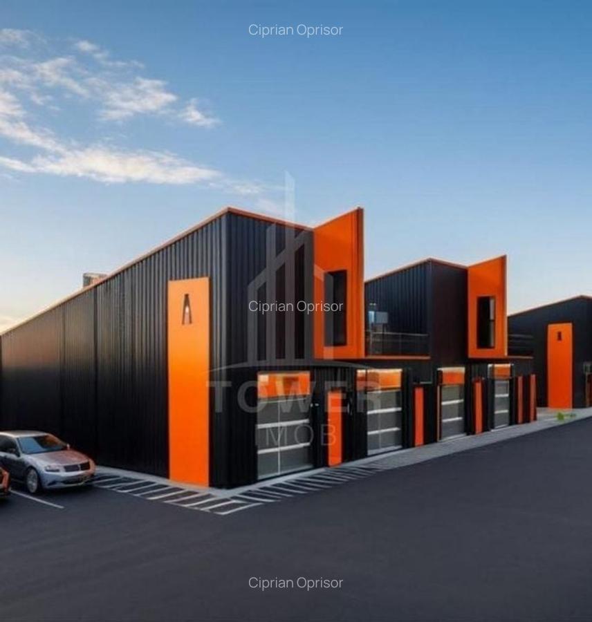 HALE INDUSTRIALE MODERNE ÎN PARCUL INDUSTRIAL SIBIU | 2200mp Teren 200mpu - 2