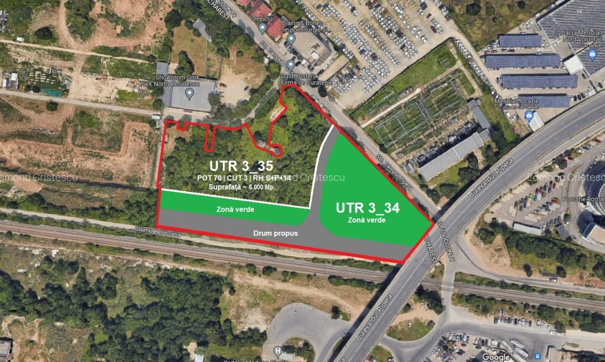 VANZARE TEREN, SECTOR 1, PIPERA, CAMPUL PIPERA, ST 14594 MP - 1