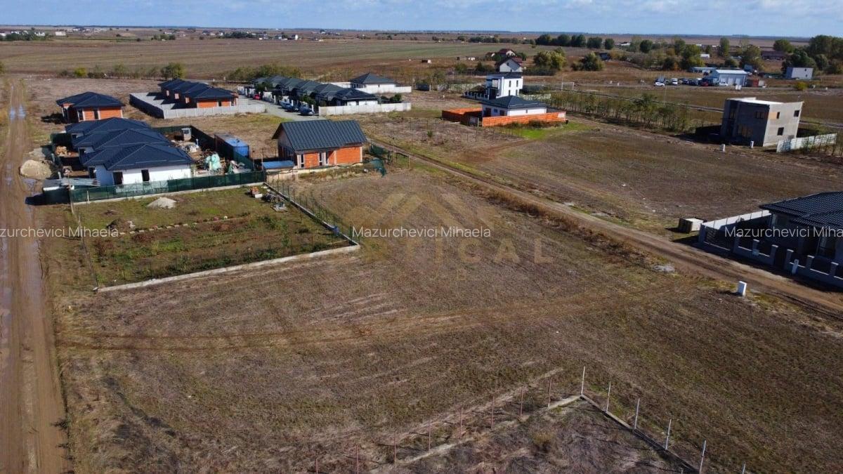Teren cu gaz si curent - comuna Berceni - 5