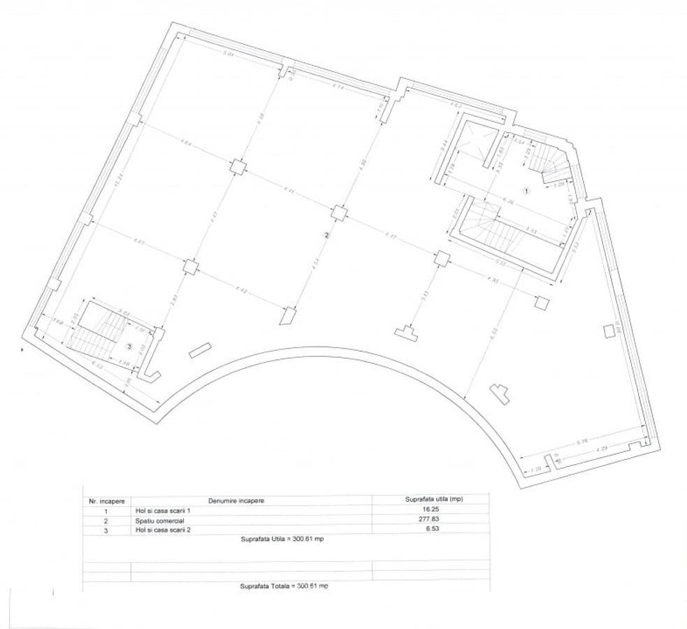 Tomis Nord, spatiu IDEAL BIROURI - 300 mp., finisat 2023 - 15